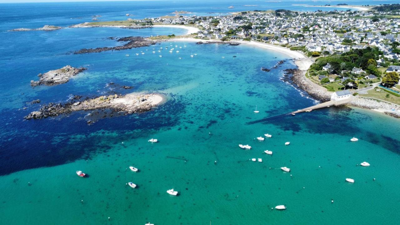 Maison Yukti - Magnifique Maison De Charme Proche Plage Lampaul-Ploudalmézeau Eksteriør billede
