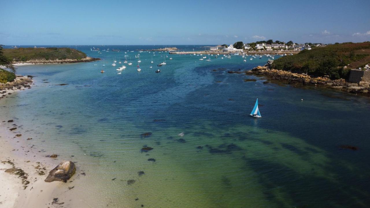 Maison Yukti - Magnifique Maison De Charme Proche Plage Lampaul-Ploudalmézeau Eksteriør billede
